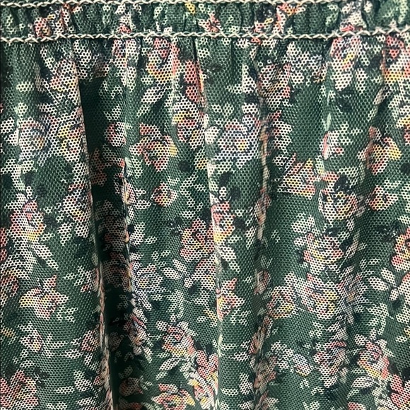 Max Studio Green Smocked Tank Top 335 - Picture 3 of 9